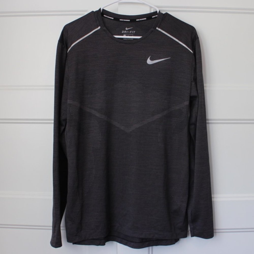 Nike Long Sleeve Running Shirt, M